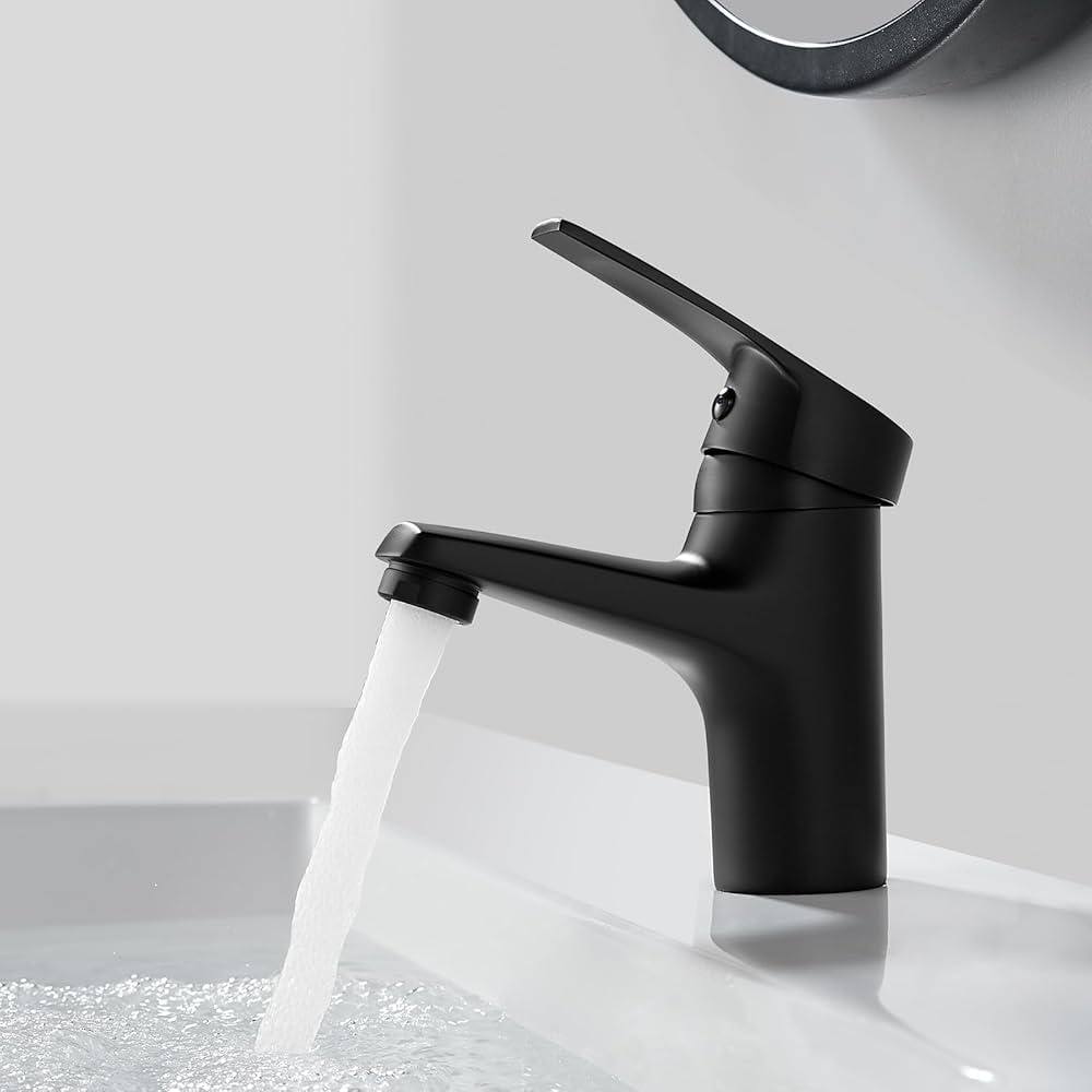 faucet basin black
